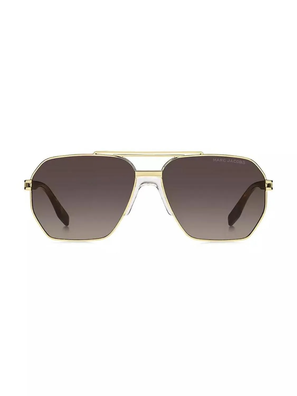 60MM Metal Modified Aviator Sunglasses