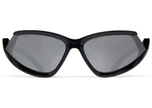 Balenciaga Side Xpander Cat Sunglasses Black