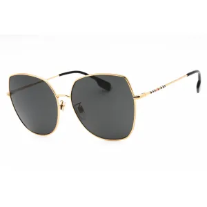 Burberry Women's Sunglasses - Gold Metal Full Rim Butterfly Frame | 0BE3136D 101787