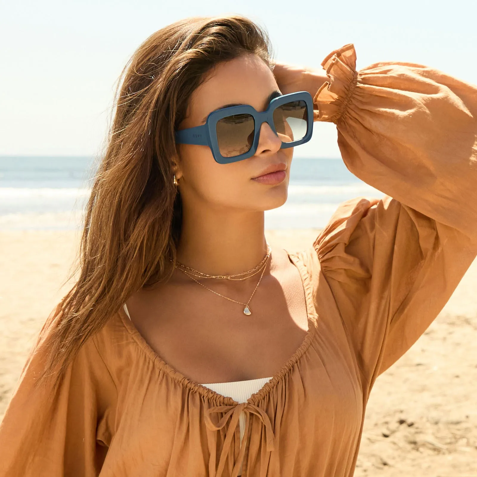 CHARISE - DEEP SPACE   GREY GRADIENT   POLARIZED SUNGLASSES