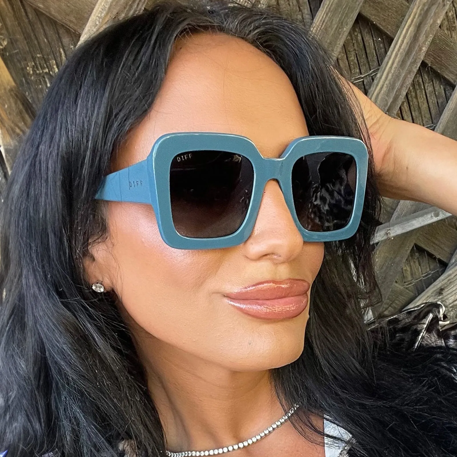 CHARISE - DEEP SPACE   GREY GRADIENT   POLARIZED SUNGLASSES
