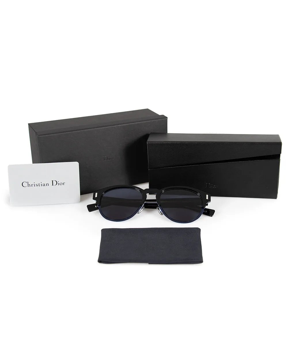 Christian Dior Black Tie TGPKU 52 Round Sunglasses