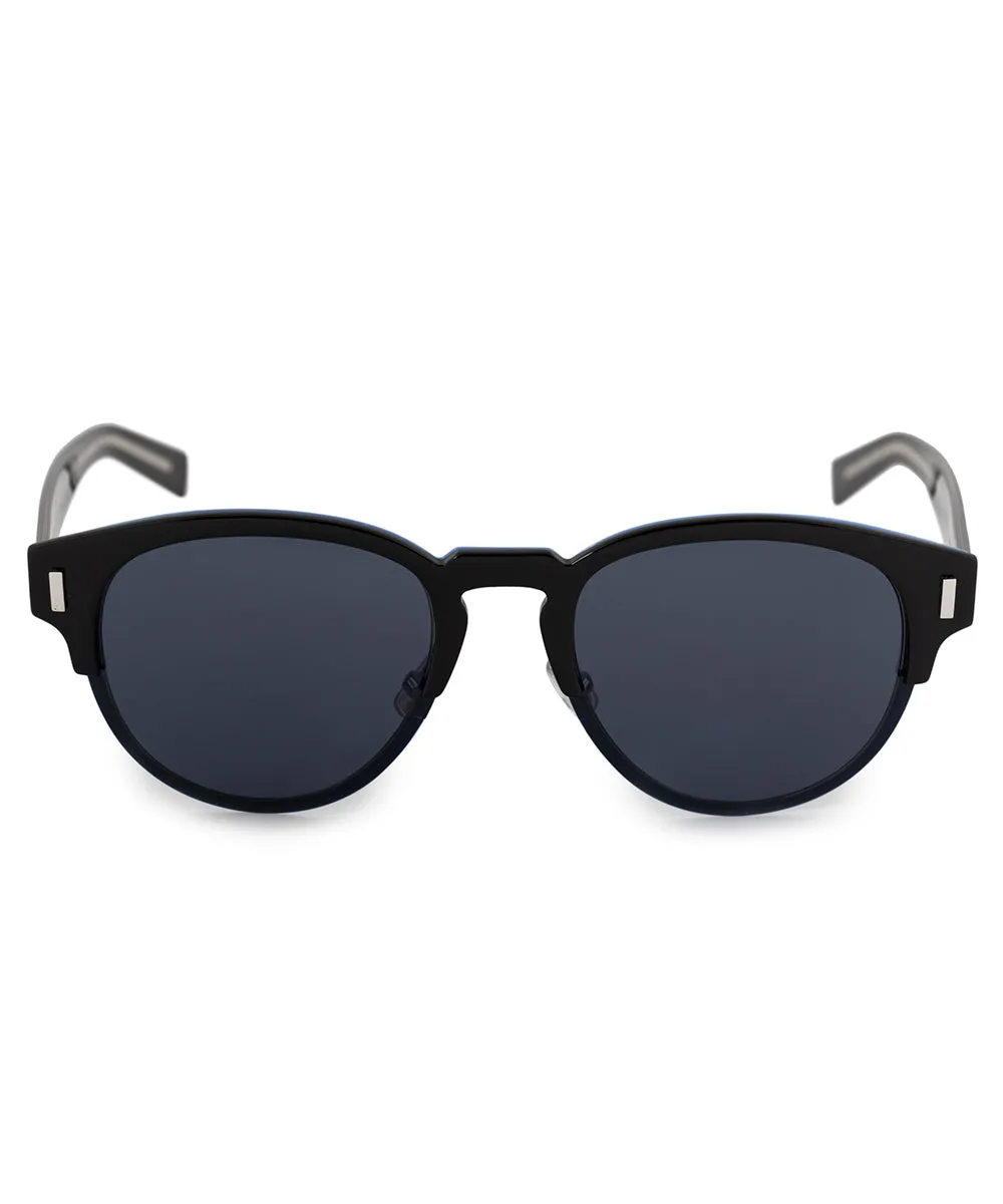 Christian Dior Black Tie TGPKU 52 Round Sunglasses