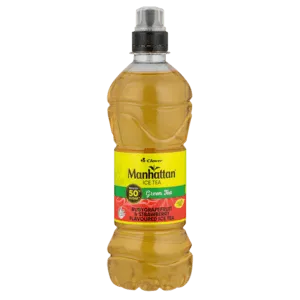 Clover Manhattan Green Tea Ruby Grapefruit & Strawberry Flavoured Ice Tea Bottle 500ml