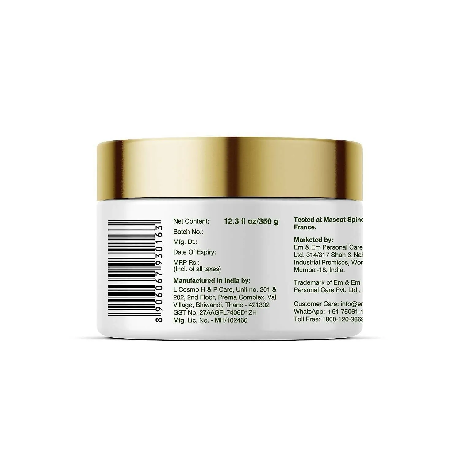 Coccoon Nourishing Hair Mask With Olive Oil, Green Tea & Green Apple