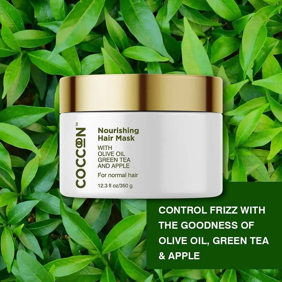 Coccoon Nourishing Hair Mask With Olive Oil, Green Tea & Green Apple