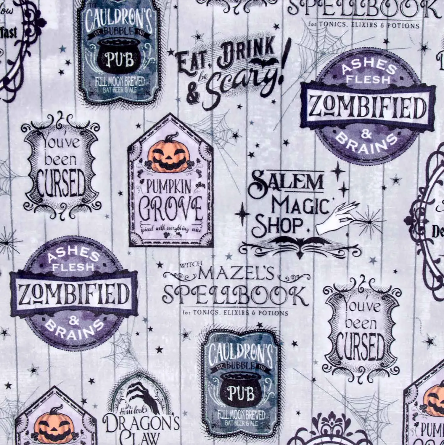 Cuddle® Prints - Spell On You Multi Digitally Printed Yardage