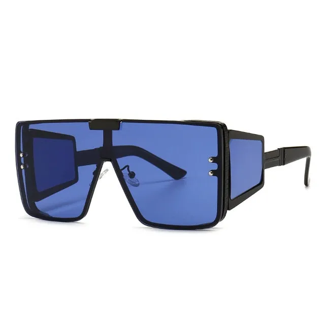 Fashion Square Oversized Retro Sunglasses