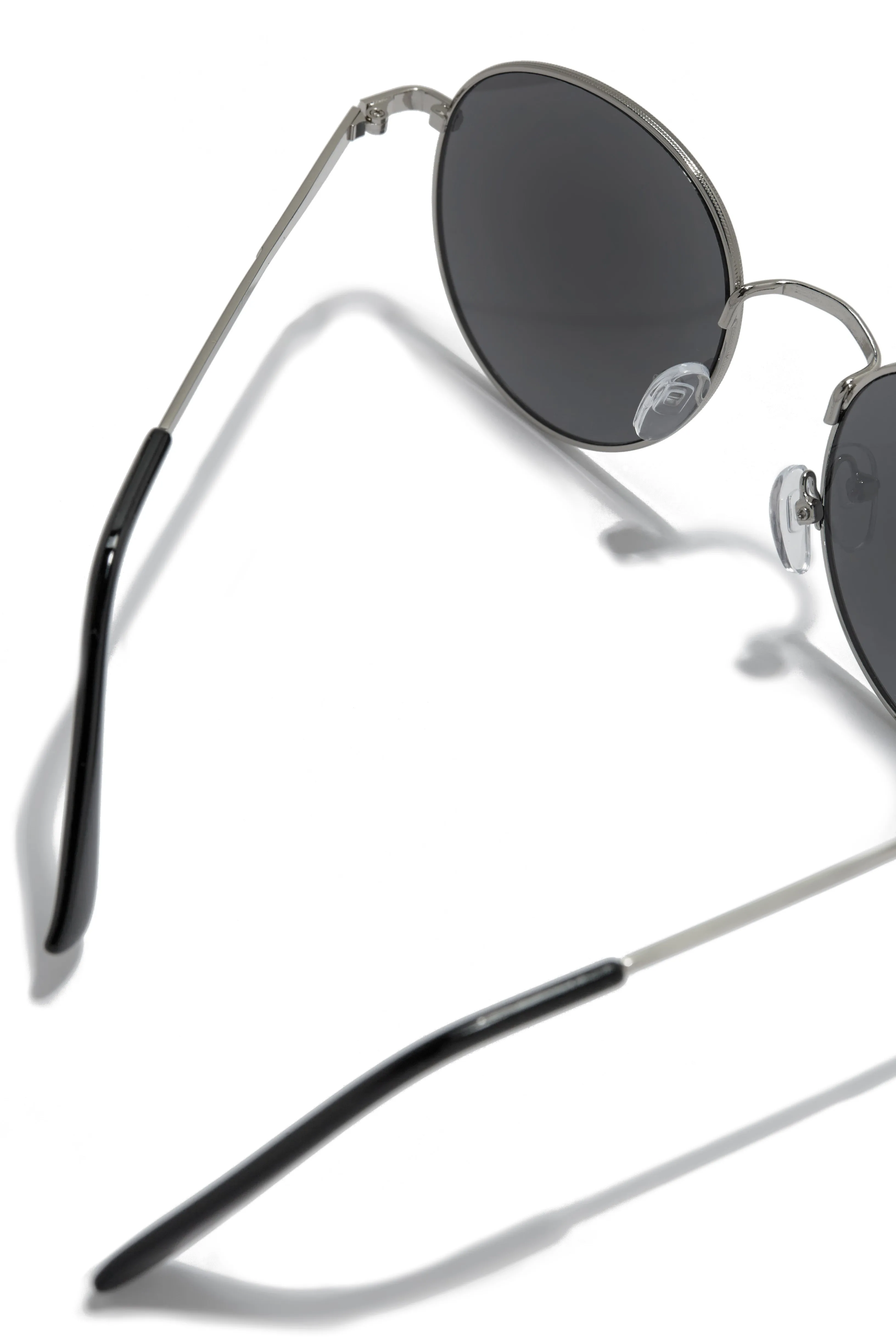 Ferrara Metal Frame Sunglasses - Silver