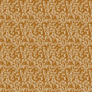 Figo Fabrics - Wild Cottage - Blossom in Ochre END OF BOLT