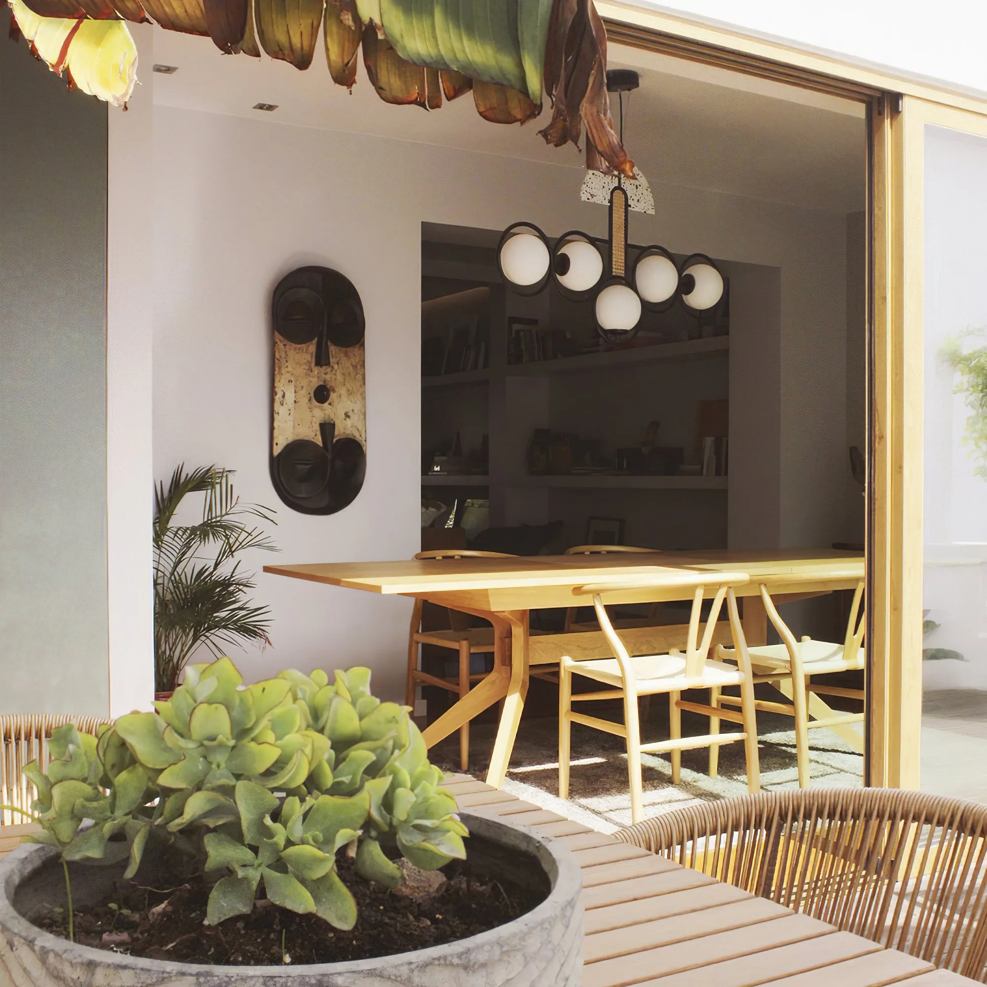 Frame Chandelier