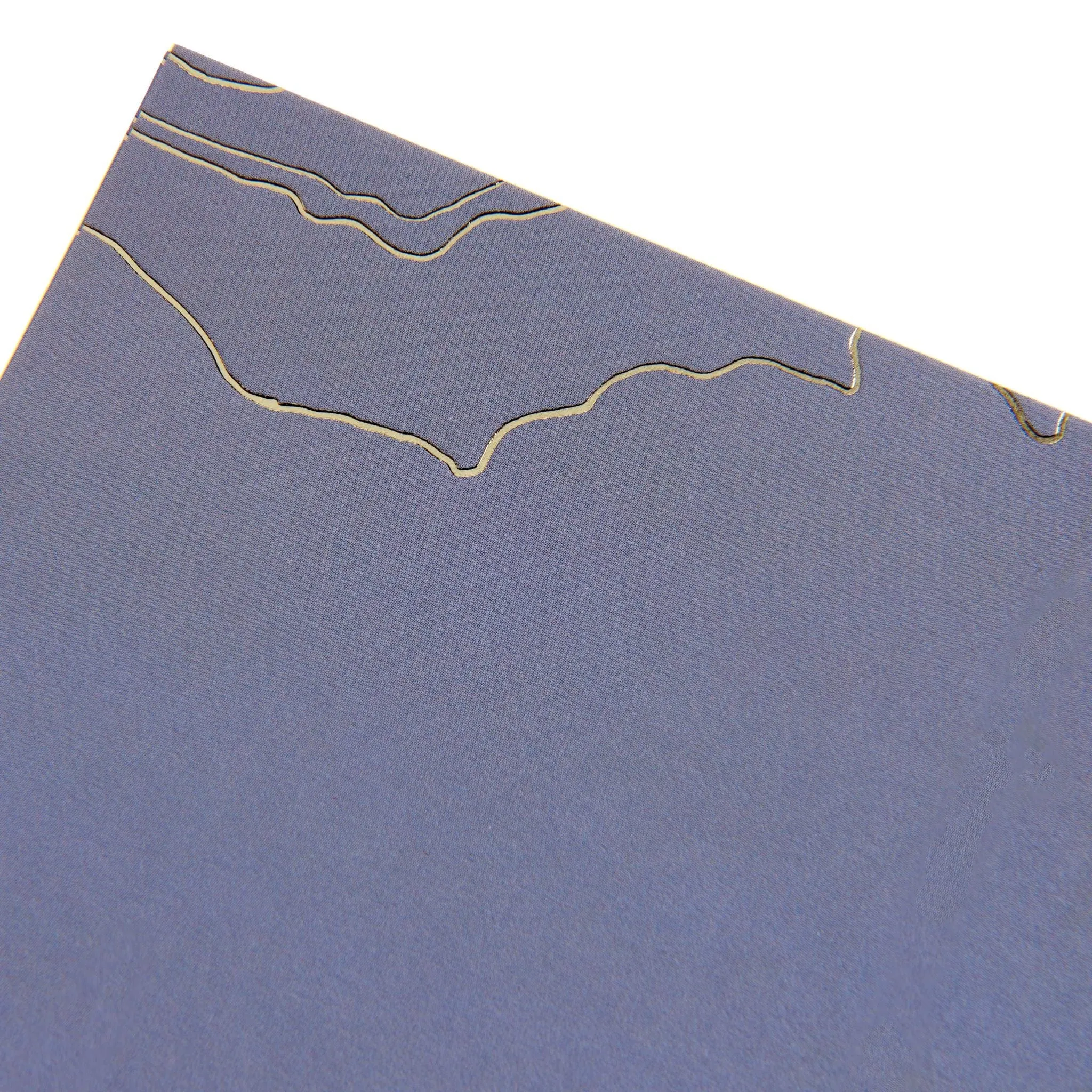 Gray Marble Custom Foil Notecards