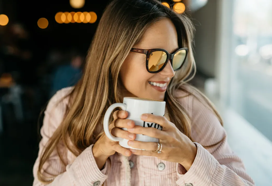 Knockaround Matte Tortoiseshell/ Rose Gold Deja Views Polarized Sunglasses