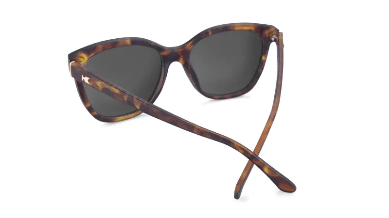 Knockaround Matte Tortoiseshell/ Rose Gold Deja Views Polarized Sunglasses