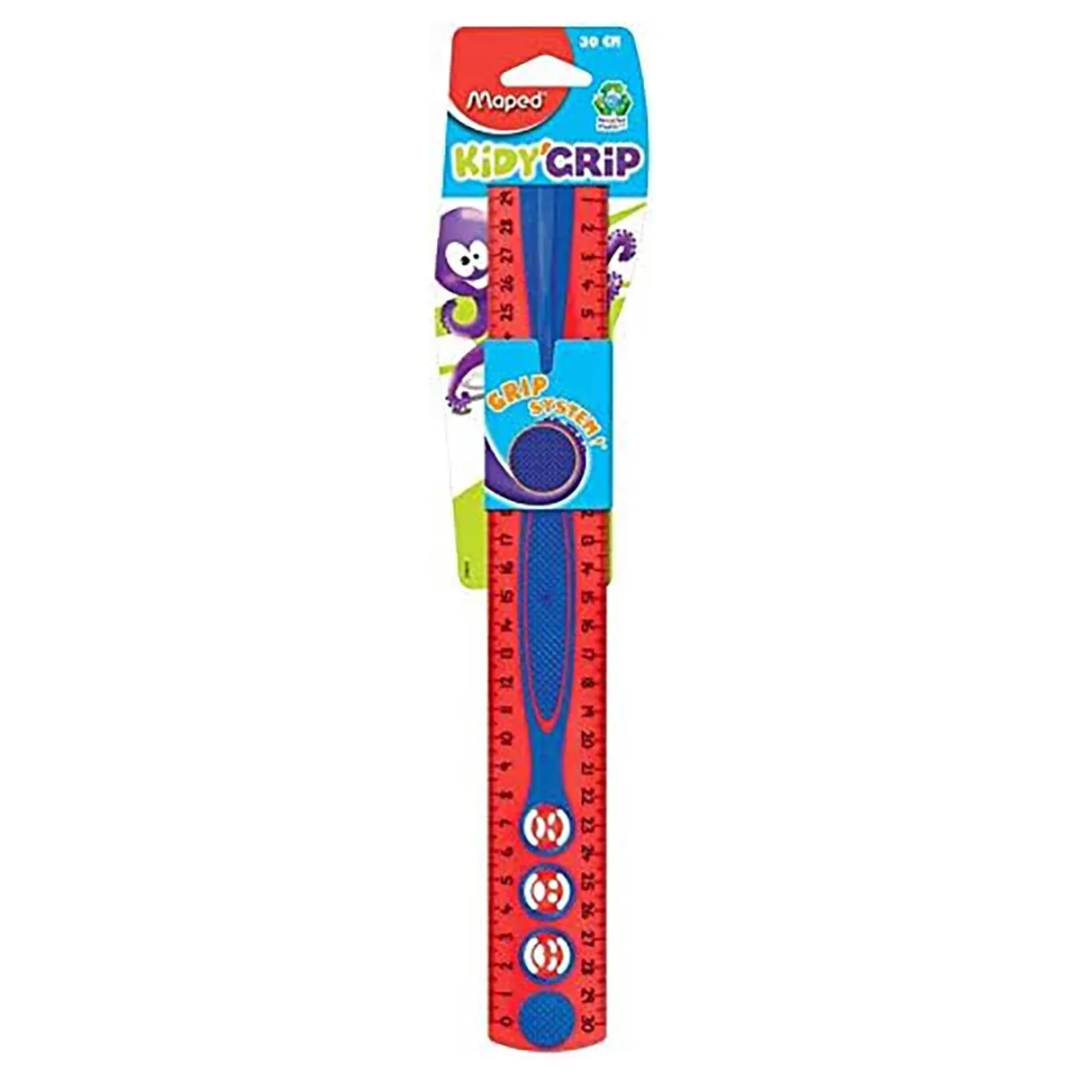 Maped Kidy Grip 30cm Ruler (styles vary)