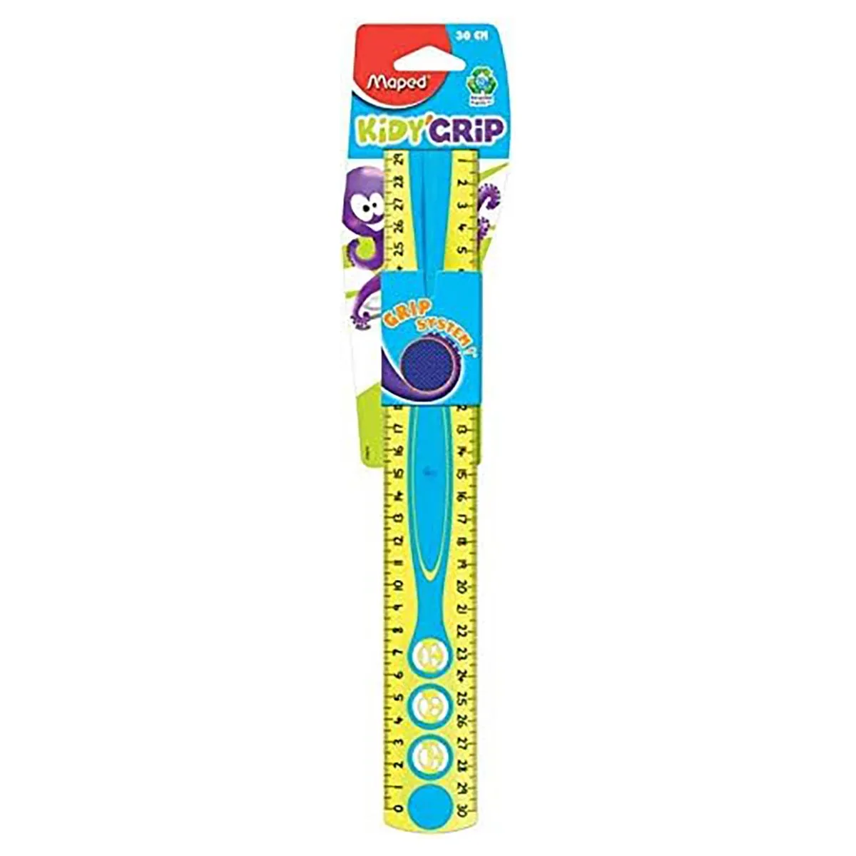Maped Kidy Grip 30cm Ruler (styles vary)