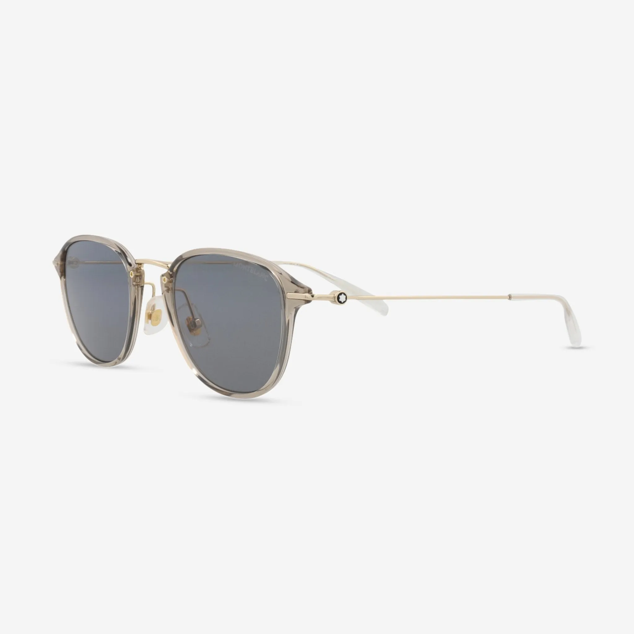 Montblanc Core Round Injection Men's Sunglasses MB0155S-30010173-003