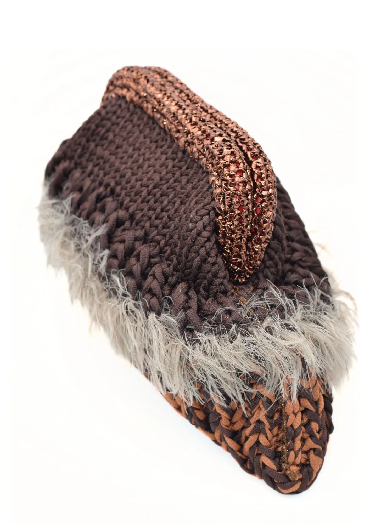 Nadia Dafri Sahara clutch