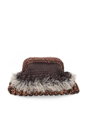 Nadia Dafri Sahara clutch
