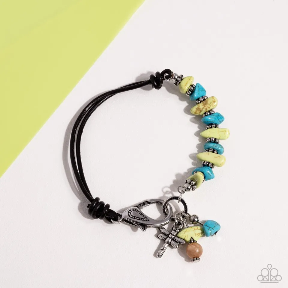 Paparazzi Bracelet ~ Daring Dragonfly - Green