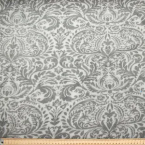 Regency on Grey Printed Polar Fleece Design 37