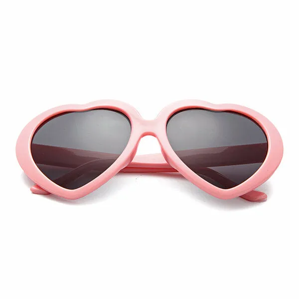 Retro Funny Love Heart Shape Anti-UVA And UVB Sun Glassess