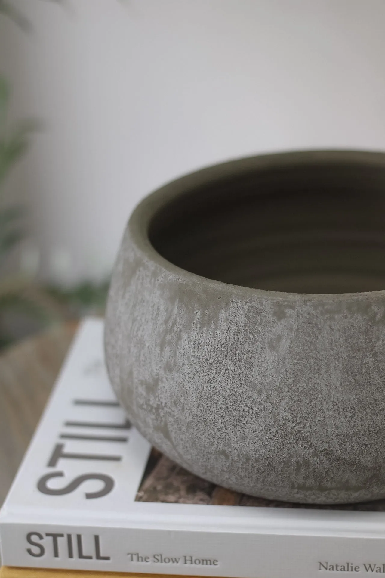 Rustic Rich Brown Planter