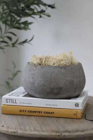 Rustic Rich Brown Planter