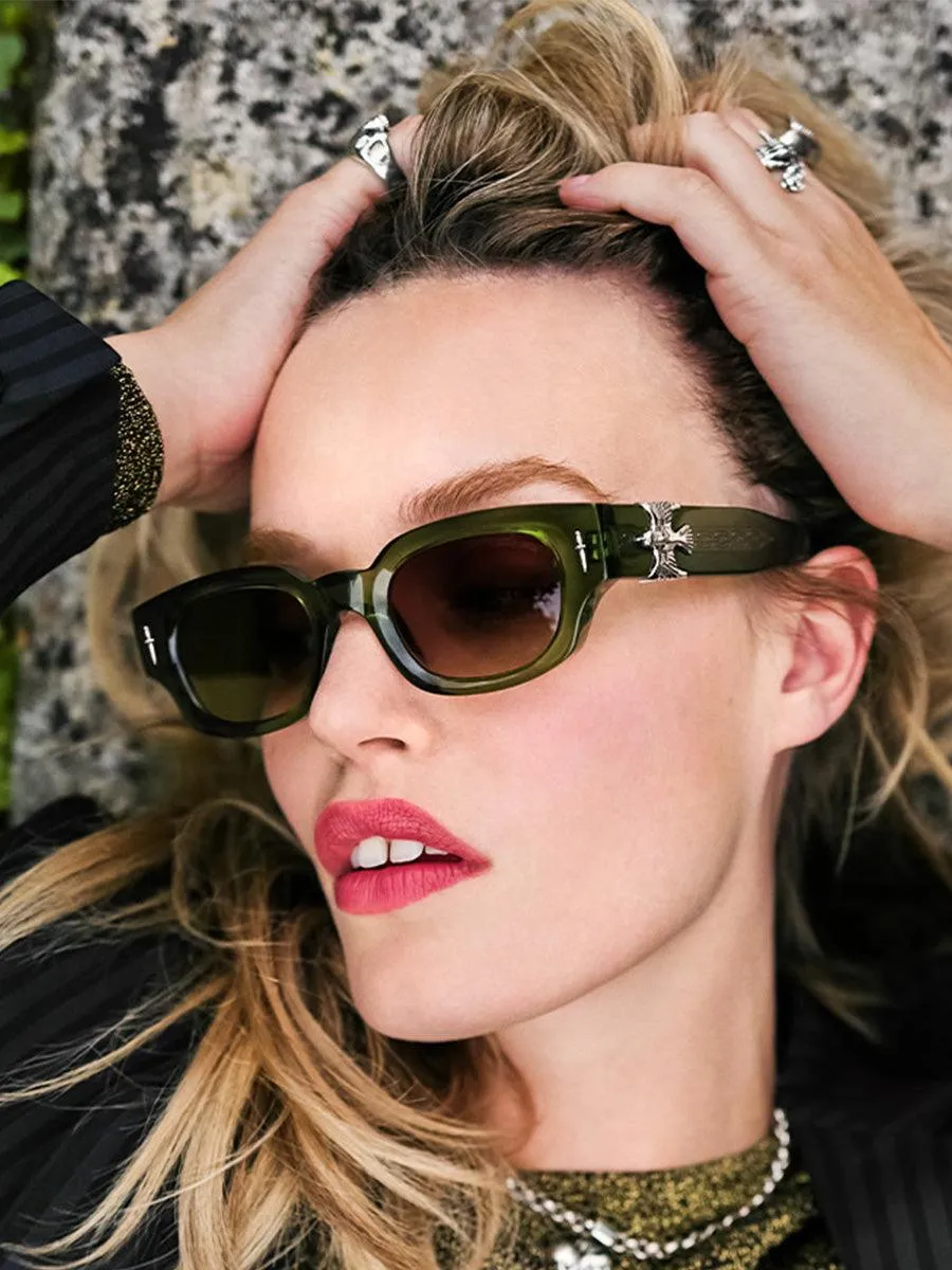 Soaring Eagle Leaf Green sunglasses