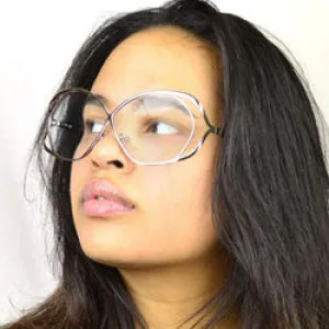 SOPHIA Silver/Clear Glasses