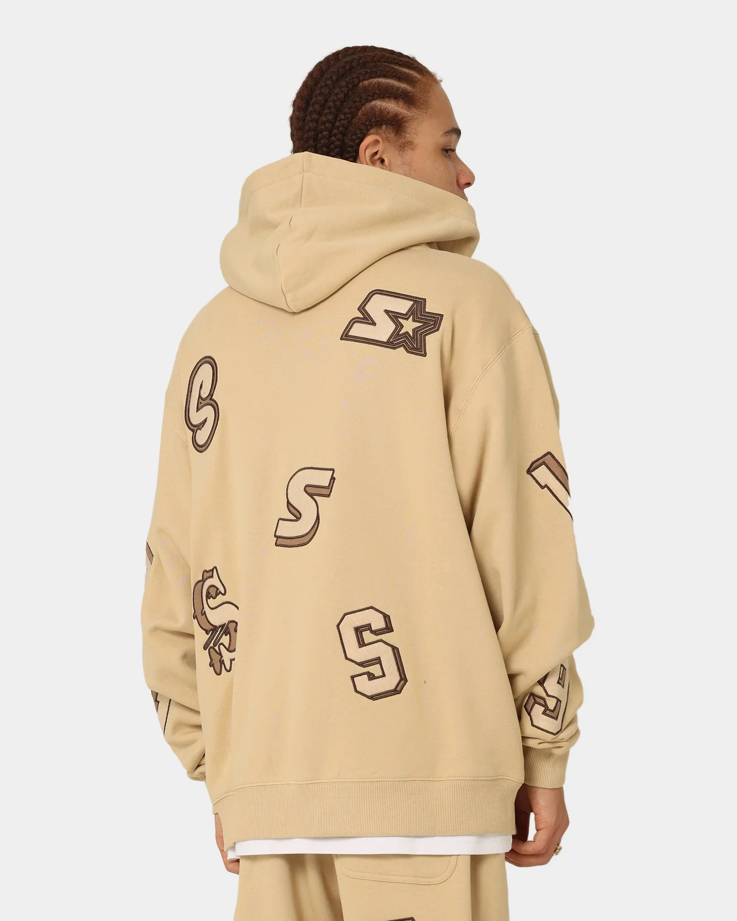 Starter Separation Hoodie Stone