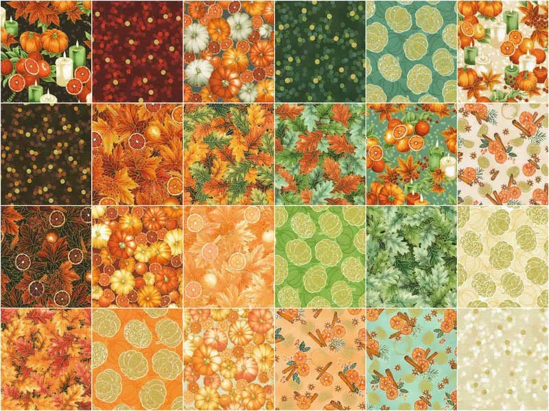 Sweet Pumpkin Spice Metallic Roll Up