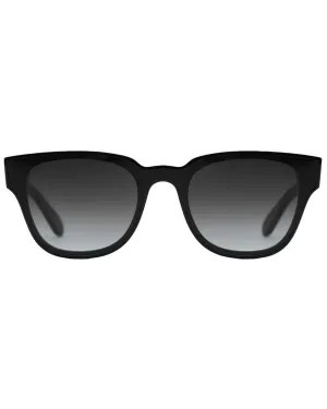 Webster Nylon Sunglasses in Black and Shadow